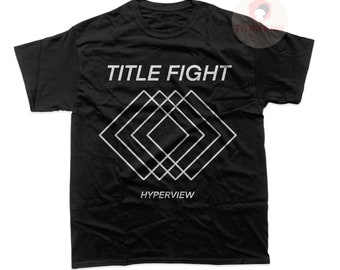 Title Fight Unisex T-Shirt - Hyperview Album Tee - Rock Music Band Shirt - Printed Indie Music Gift for Fans