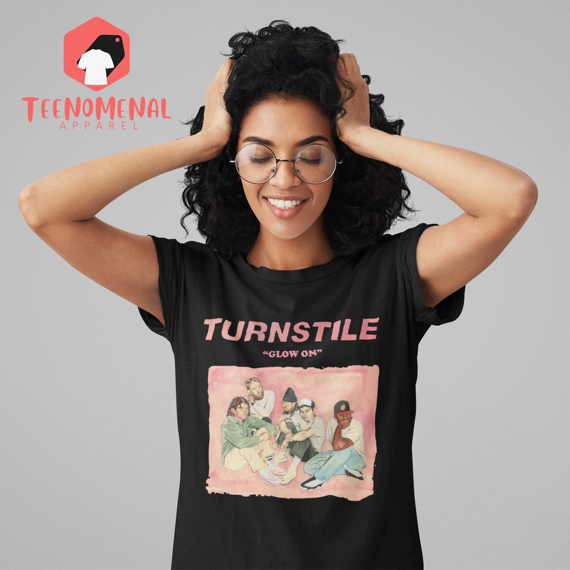 ターンスタイル ユニセックス シャツ - グローオン マーチ