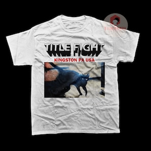 Outstanding quality Title Fight %100 cotton unisex t-shirt by Teenomenalapparels.