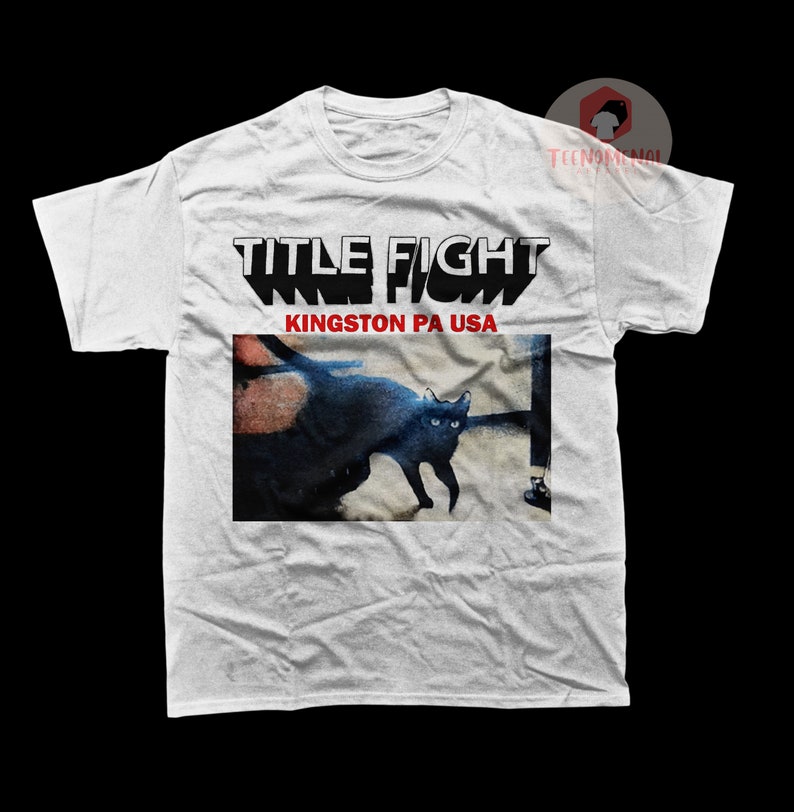 Outstanding quality Title Fight %100 cotton unisex t-shirt by Teenomenalapparels.