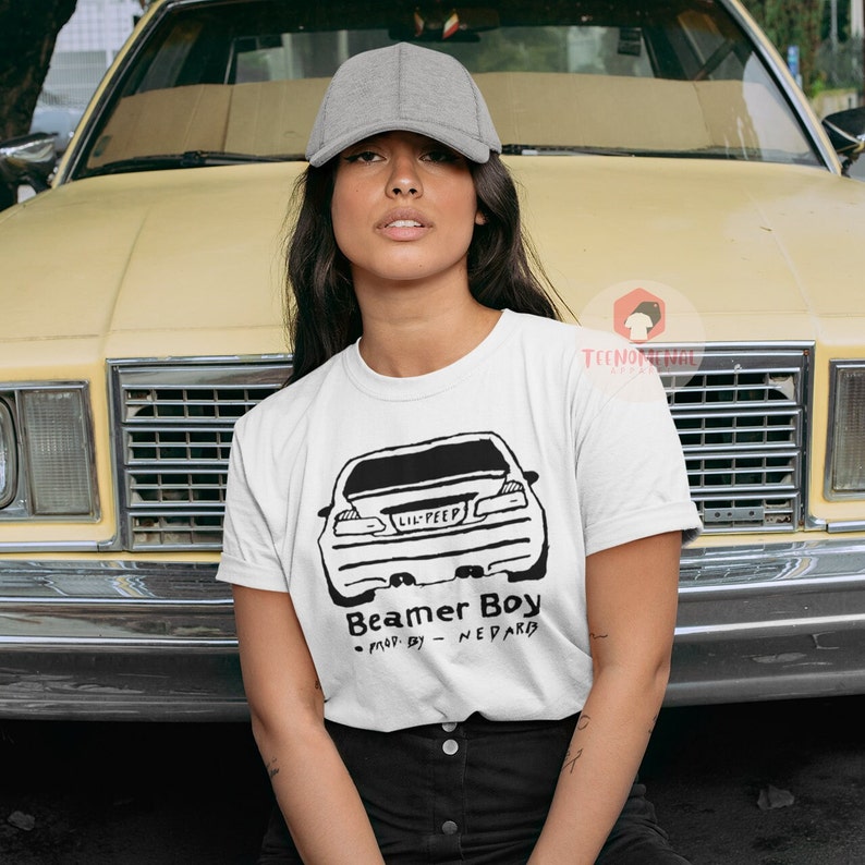 Lil Peep Unisex T-Shirt - California Girls Album Tee - Beamer Boy Song - Rap Music Graphic Shirt - Artist Merch for Gift image 2