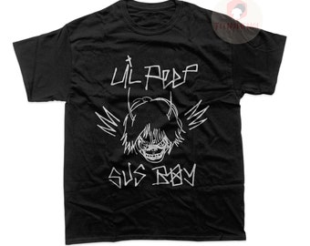 Lil Peep Unisex T-Shirt - Crybaby Album Tee - Sus Boy - Rap Music Graphic Shirt - Hip Hop Merch For Gift