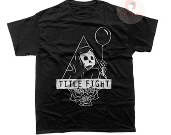 Camiseta unisex Title Fight - Camiseta gráfica de banda de música indie rock - Camiseta cómoda estampada - Póster musical para regalar