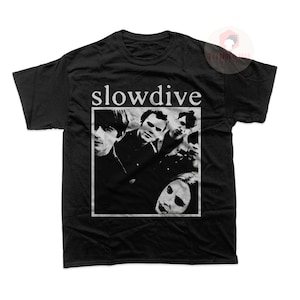Slowdive Unisex T-Shirt - Souvlaki Album Tee - Music Band Graphic Shirt - Printed Music Merch For Gift