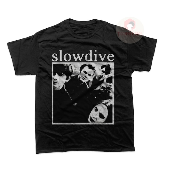 Slowdive Unisex T-Shirt - Souvlaki Album Tee - Music Band Graphic Shirt - Printed Music Merch For Gift