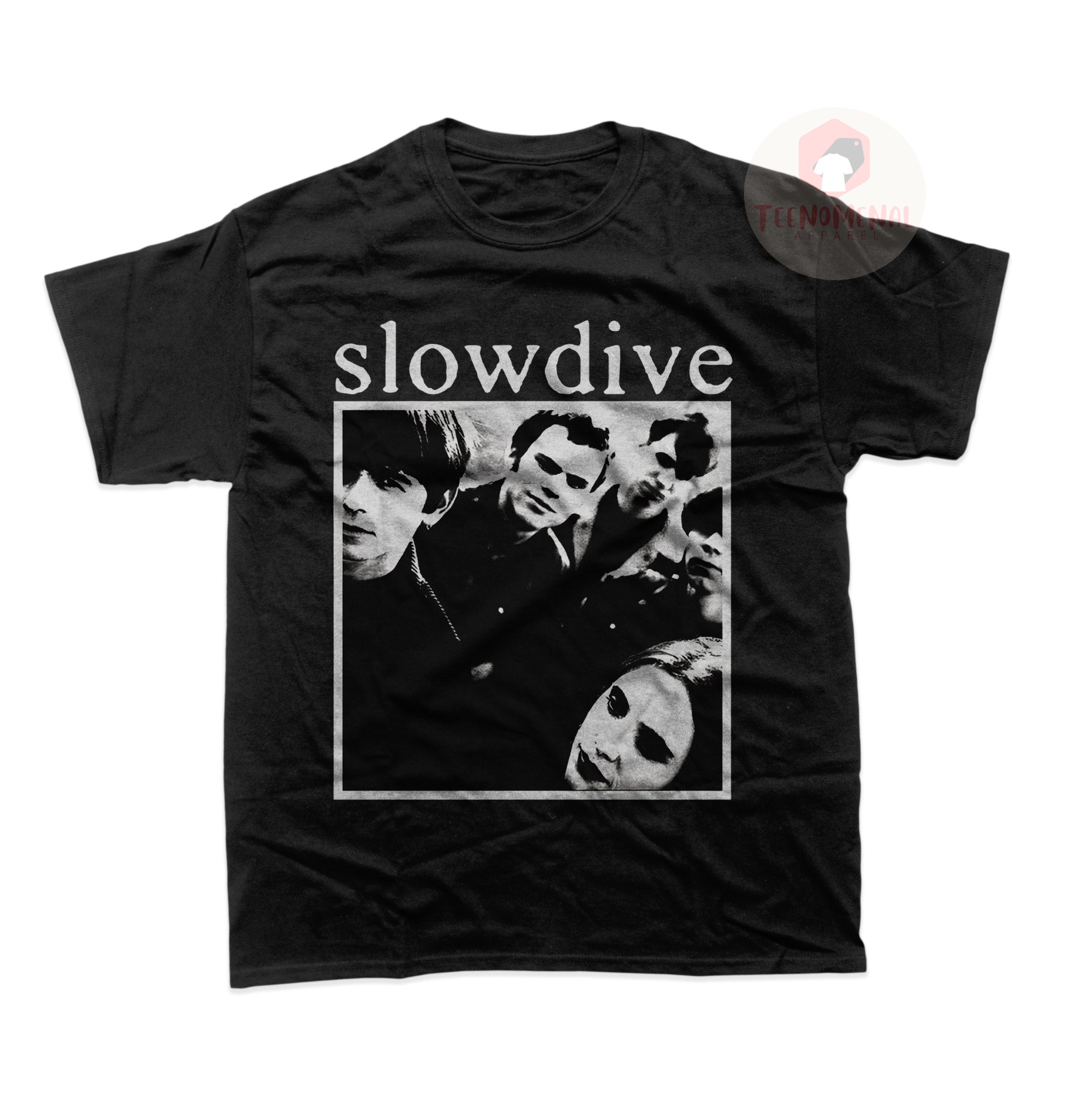 slowdive Tシャツ　L　souvlaki 黒 Slowdive Unisex T-shirt - Souvlaki Album Tee - Music Band