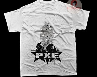 Ecco2k Unisex T-Shirt - PXE Album Tee - Music Graphic Shirt - Drain Gang Merch