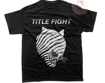 Title Fight Unisex T-Shirt - Indie Rock Music Band Tee - Printed Music Shirt for Gift - Floral Green Album