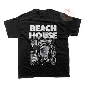 Beach House Unisex T-Shirt - Rock Music Band Graphic Tee - 7 Album Shirt - Printed Music Merch For Gift