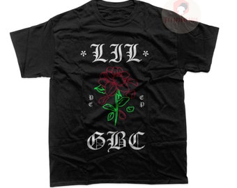 Camiseta unissex Lil Peep - Camiseta Garden Album - Produtos de música rap - Camiseta gráfica de música impressa - Presente para fãs de hip hop