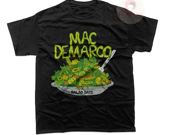 Mac Demarco Unisex T-Shirt - Salad Days Album Tee - Music Graphic Tee for Gift - Printed Artist Shirt