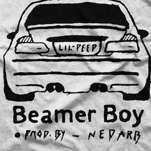 Lil Peep Unisex T-Shirt - California Girls Album Tee - Beamer Boy Song - Rap Music Graphic Shirt - Artist Merch for Gift image 7
