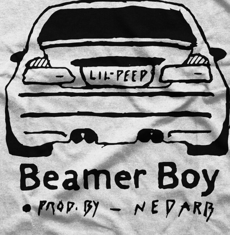 Lil Peep Unisex T-Shirt - California Girls Album Tee - Beamer Boy Song - Rap Music Graphic Shirt - Artist Merch for Gift image 7