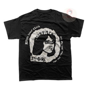 Camiseta unisex Tv Girl - Álbum de salida francés - Camiseta de banda musical - Camiseta Birds Don't Sing