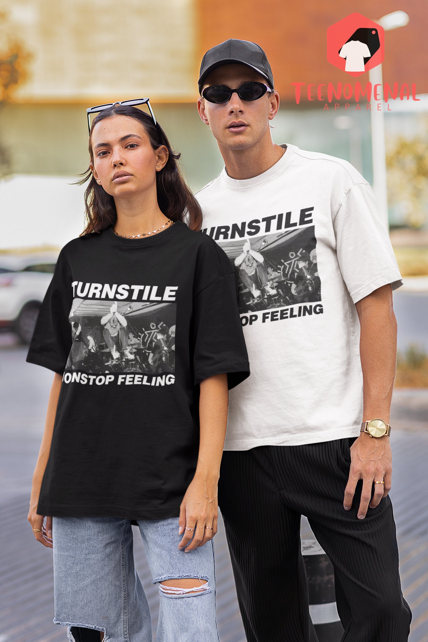 【超レア】TURNSTILE NONSTOP FEELING 初期 Tシャツ Turnstile - Nonstop Feeling T-Shirt - Nuclear Waste