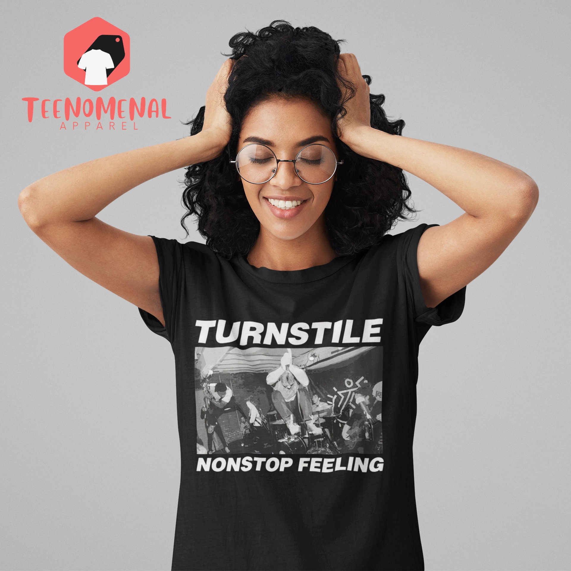 Turnstile ユニセックス T シャツ - ノンストップ フィーリング