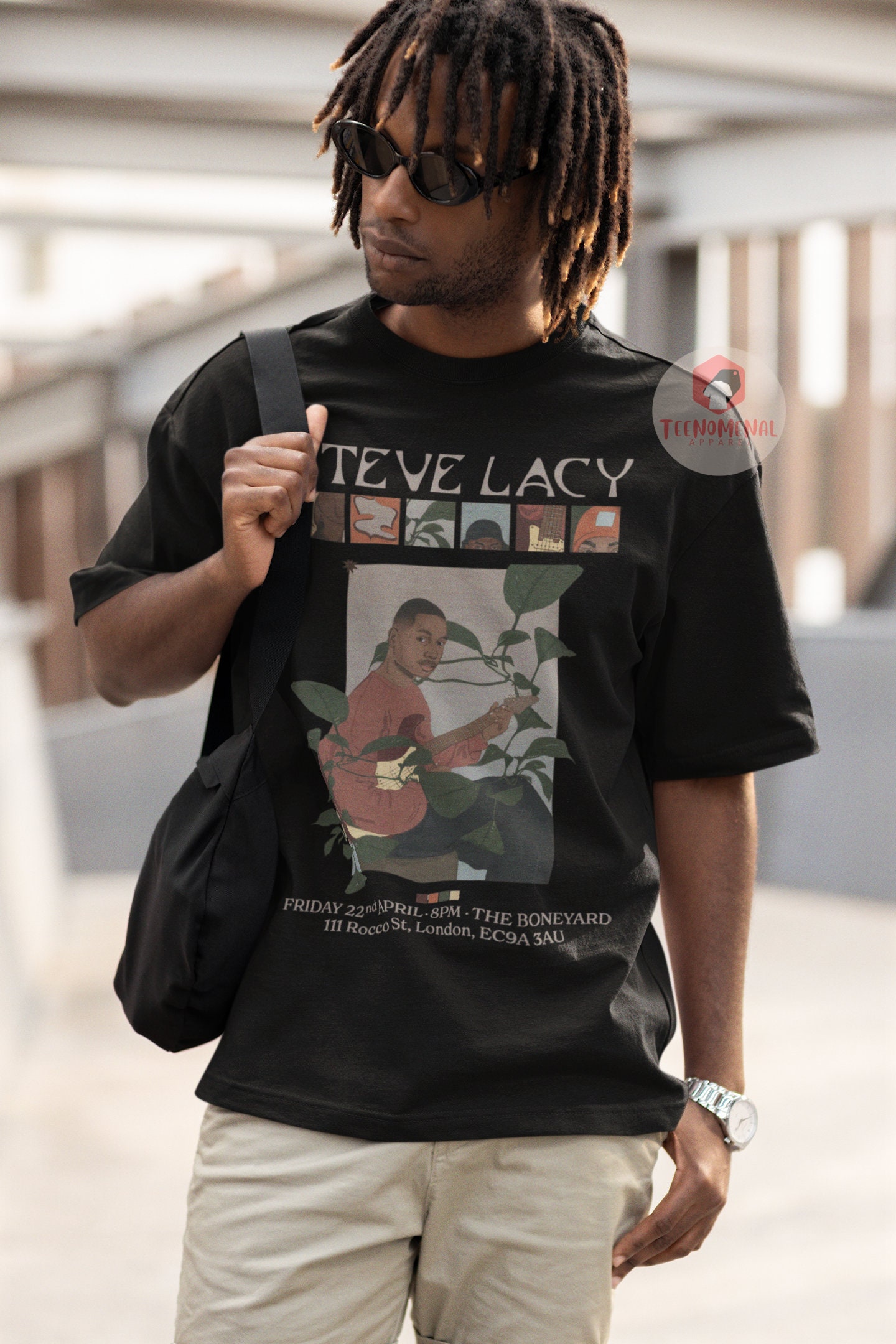 Steve Lacy Unisex T-shirt - Gemini Rights Album Tee - Apollo XXI
