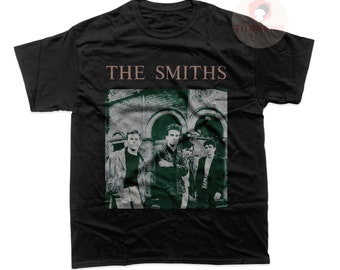 T-shirt unisexe The Smiths - t-shirt album Meat Is Murder - chemise graphique de groupe de musique - merchandising rock - cadeau vintage