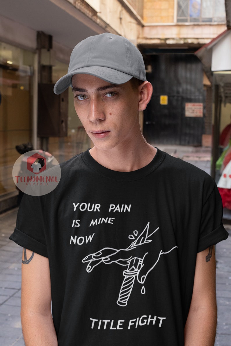 Title Fight Unisex T-shirt - Hyperview Album Tee - Rockmusikband Merch - Present till indiemusikfans bild 4