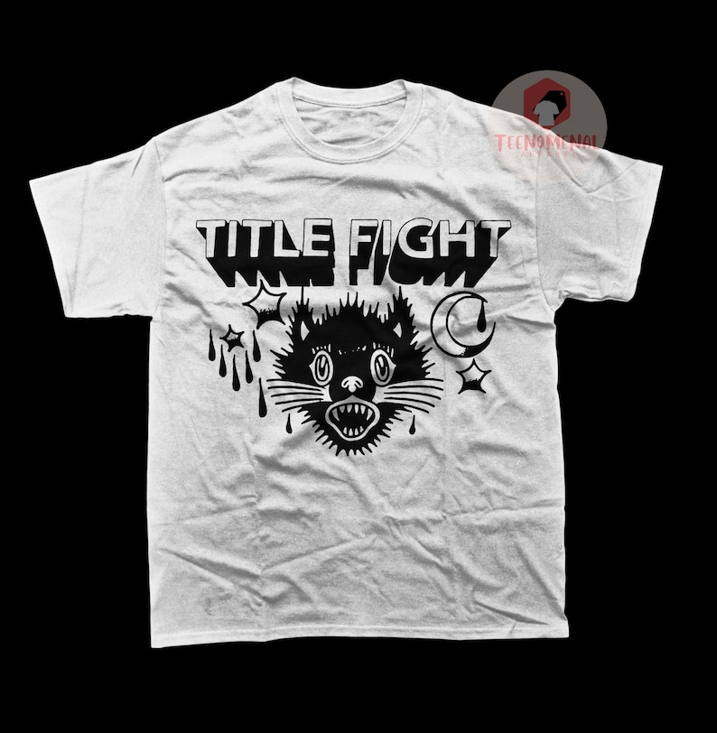 Outstanding quality Title Fight %100 cotton unisex t-shirt by Teenomenalapparels.
