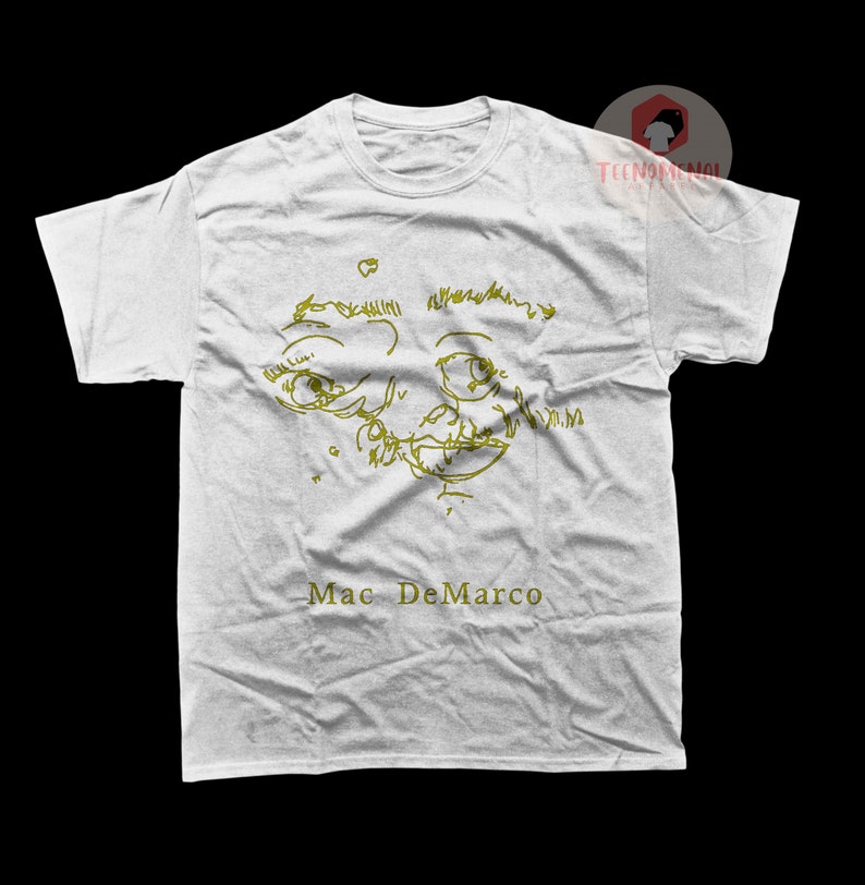 Outstanding quality Mac Demarco %100 cotton unisex t-shirt merch by Teenomenalapparels.