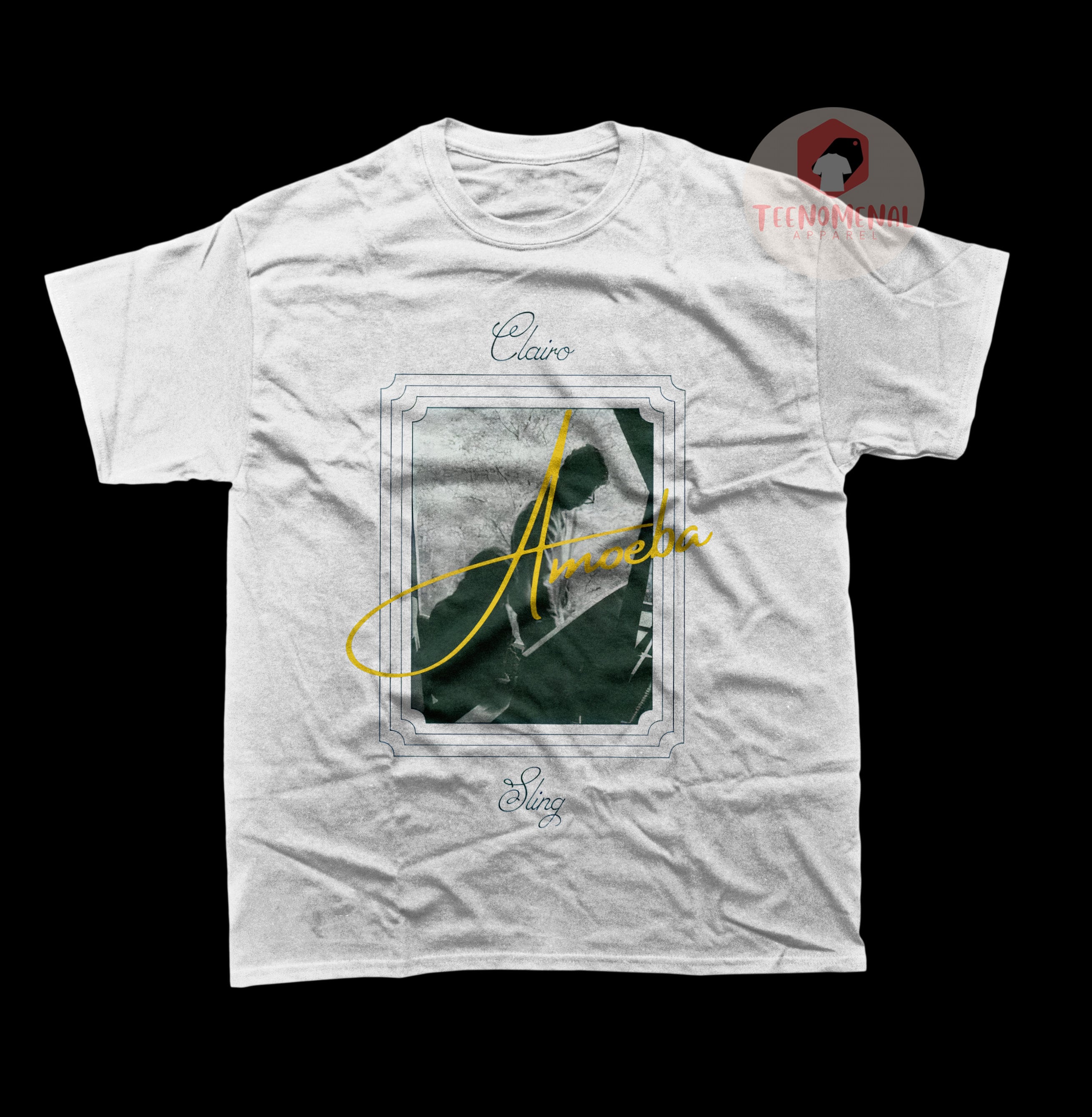 Clairo sling Tシャツ XL Clairo Unisex T-shirt - Sling Album Tee - Printed Music Merch for
