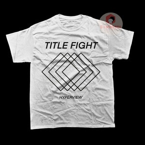 Outstanding quality Title Fight %100 cotton unisex t-shirt merch by Teenomenalapparels.