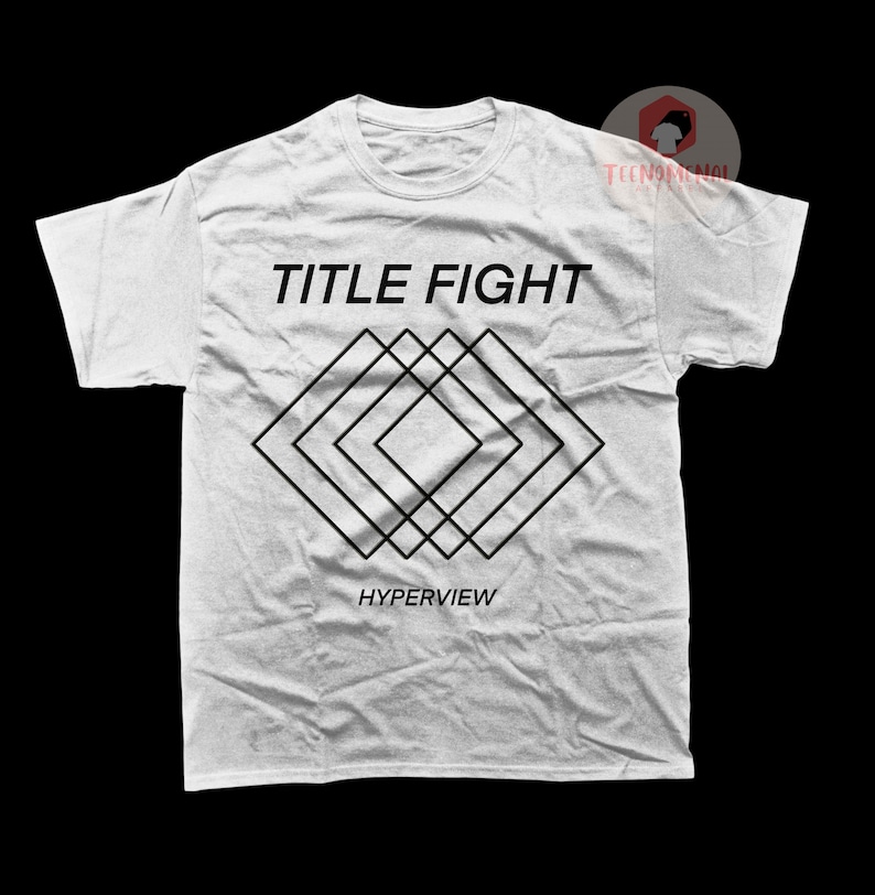 Outstanding quality Title Fight %100 cotton unisex t-shirt merch by Teenomenalapparels.