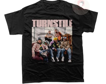 Turnstile Unisex T-Shirt - Rock Music Band Graphic Tee - Nonstop Feeling Album Shirt - Printed Music Merch For Gift
