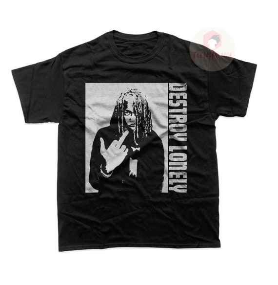 Destroy Lonely Unisex T-shirt - Rap Music Graphic Tee - No Destroy Lonely Unisex T-shirt - Rap Music Graphic Tee - No