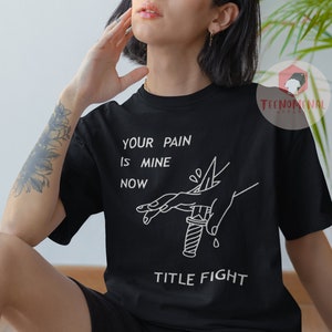 Title Fight Unisex T-shirt - Hyperview Album Tee - Rockmusikband Merch - Present till indiemusikfans bild 5