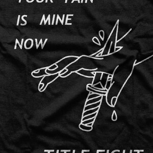Title Fight Unisex T-shirt - Hyperview Album Tee - Rockmusikband Merch - Present till indiemusikfans bild 6