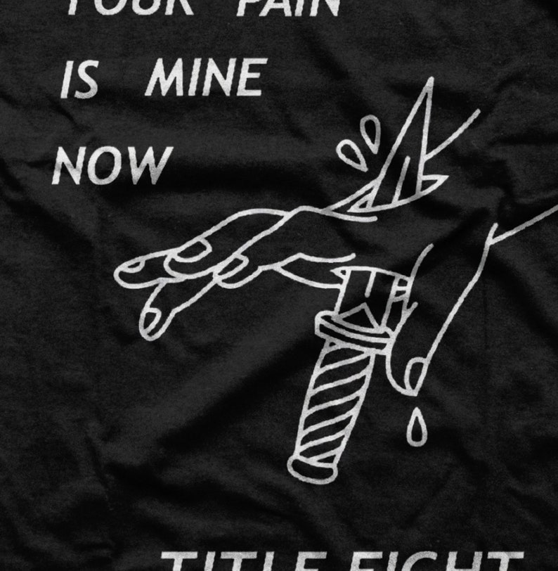 Title Fight Unisex T-shirt - Hyperview Album Tee - Rockmusikband Merch - Present till indiemusikfans bild 6