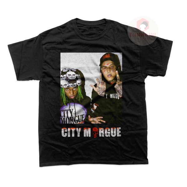 City Morgue Unisex T-Shirt - Rap Music Graphic Tee - ZillaKami Merch - SosMula - Printed Music Poster For Gift