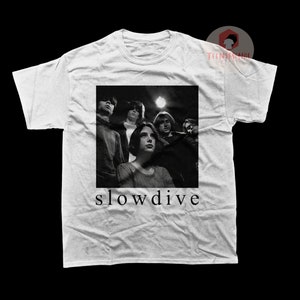 Slowdive Unisex T-Shirt - Souvlaki Album Tee - Music Band Graphic Shirt - Printed Music Merch For Gift
