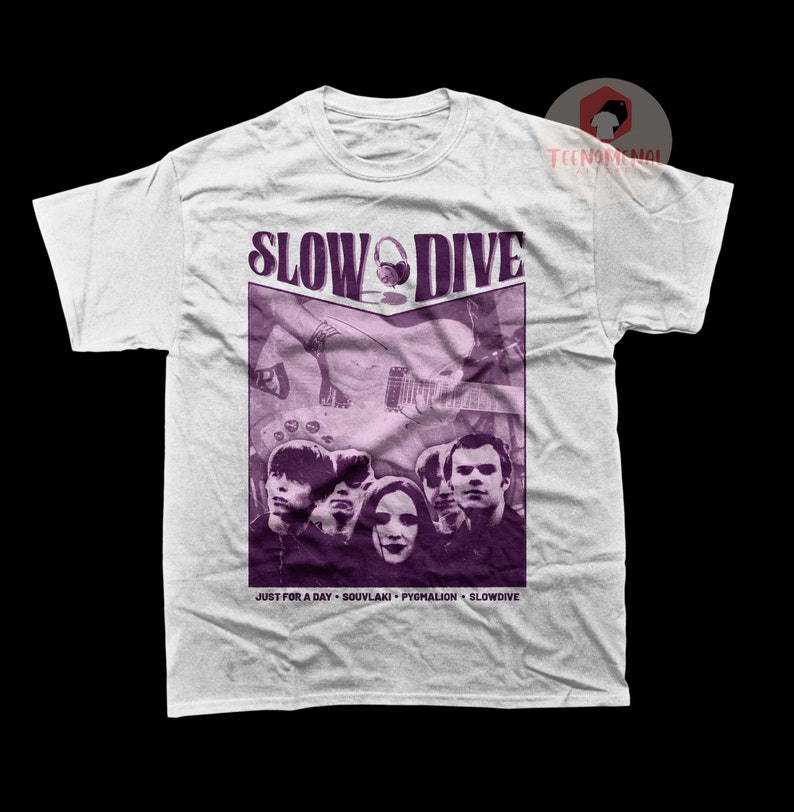 Outstanding quality Slowdive %100 cotton unisex t-shirt merch by Teenomenalapparels.