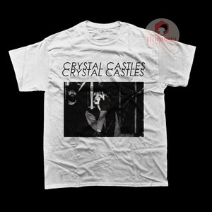 Crystal Castles Unisex T-Shirt - Music Band Graphic Tee - Edith Frances Shirt - Ethan Kath - Printed Music Merch For Gift