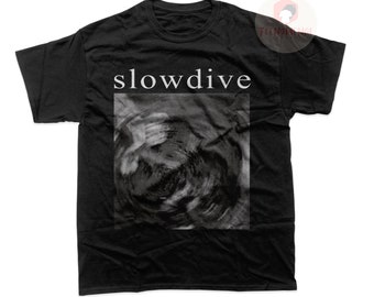 Slowdive ユニセックス Tシャツ - Catch The Breeze アルバム T シャツ - ミュージックバンド グラフィック シャツ - ギフト用プリント音楽グッズ