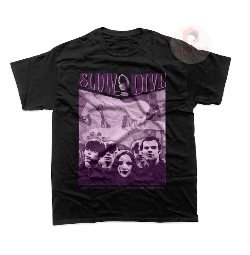 Outstanding quality Slowdive %100 cotton unisex t-shirt merch by Teenomenalapparels.