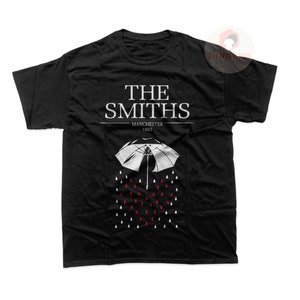 The Smiths Unisex T-Shirt - Rock Music Band Tee - Manchester 1982 Concert Shirt - Printed Music Band Merch For Gift