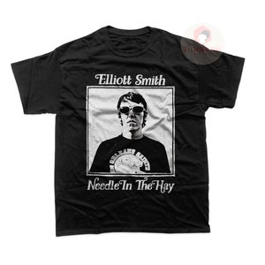 Elliott Smith Unisex T-Shirt - Elliott Smith Album Tee - Printed Music Merch - Indie Music Poster For Gift