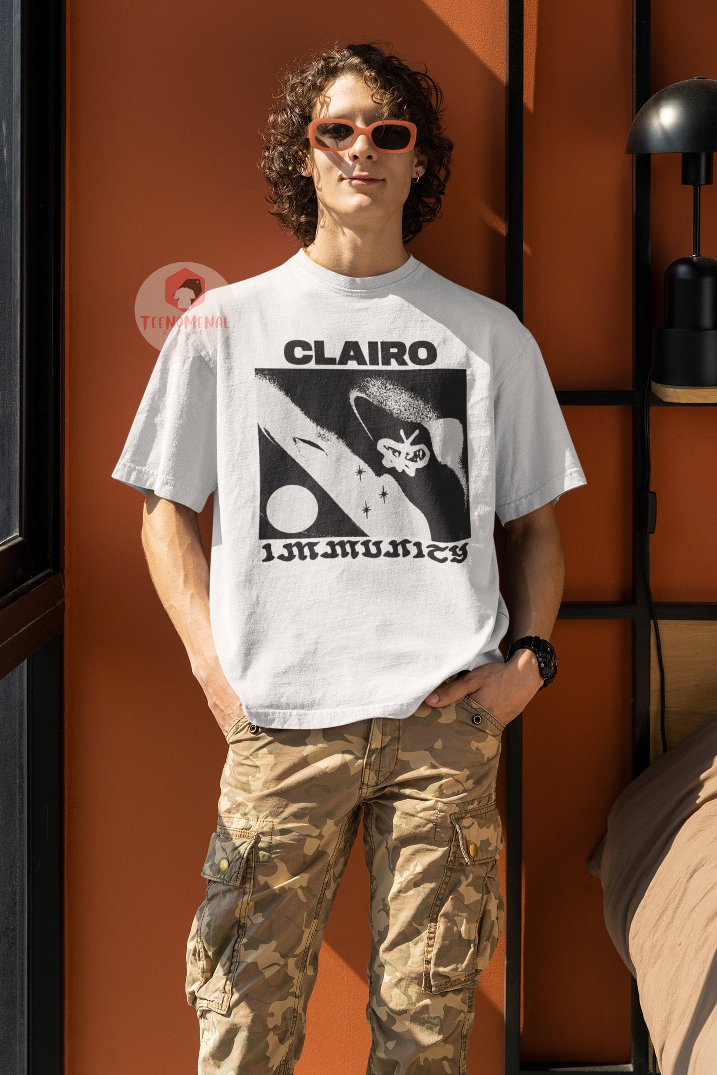 Clairo Unisex T-shirt - Immunity Album Tee - Music Graphic