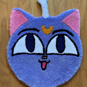 Sailor Moon Luna P Handmade Rug