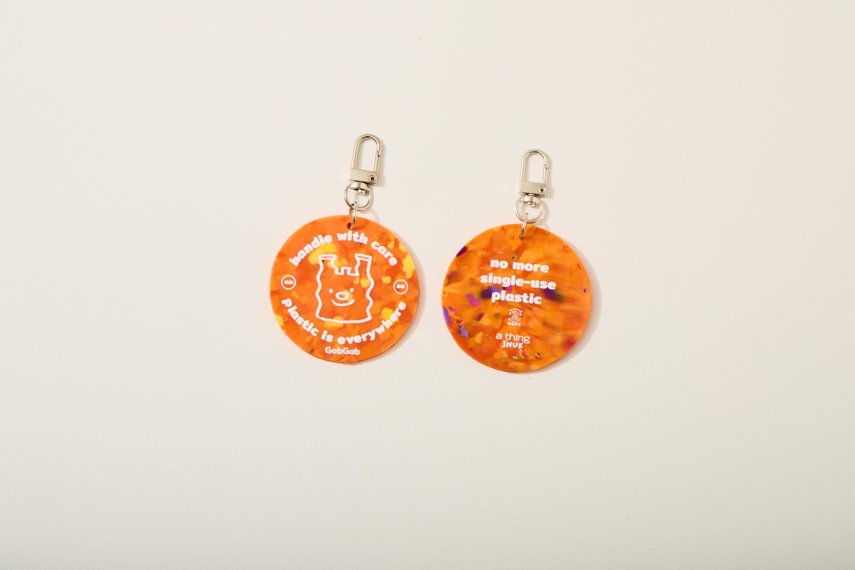 Keychain : Recycled Plastic - Etsy