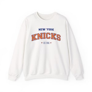 New York Knicks Sweatshirt Varsity Style