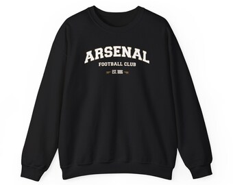 Arsenal Sweatshirt College Style - Etsy