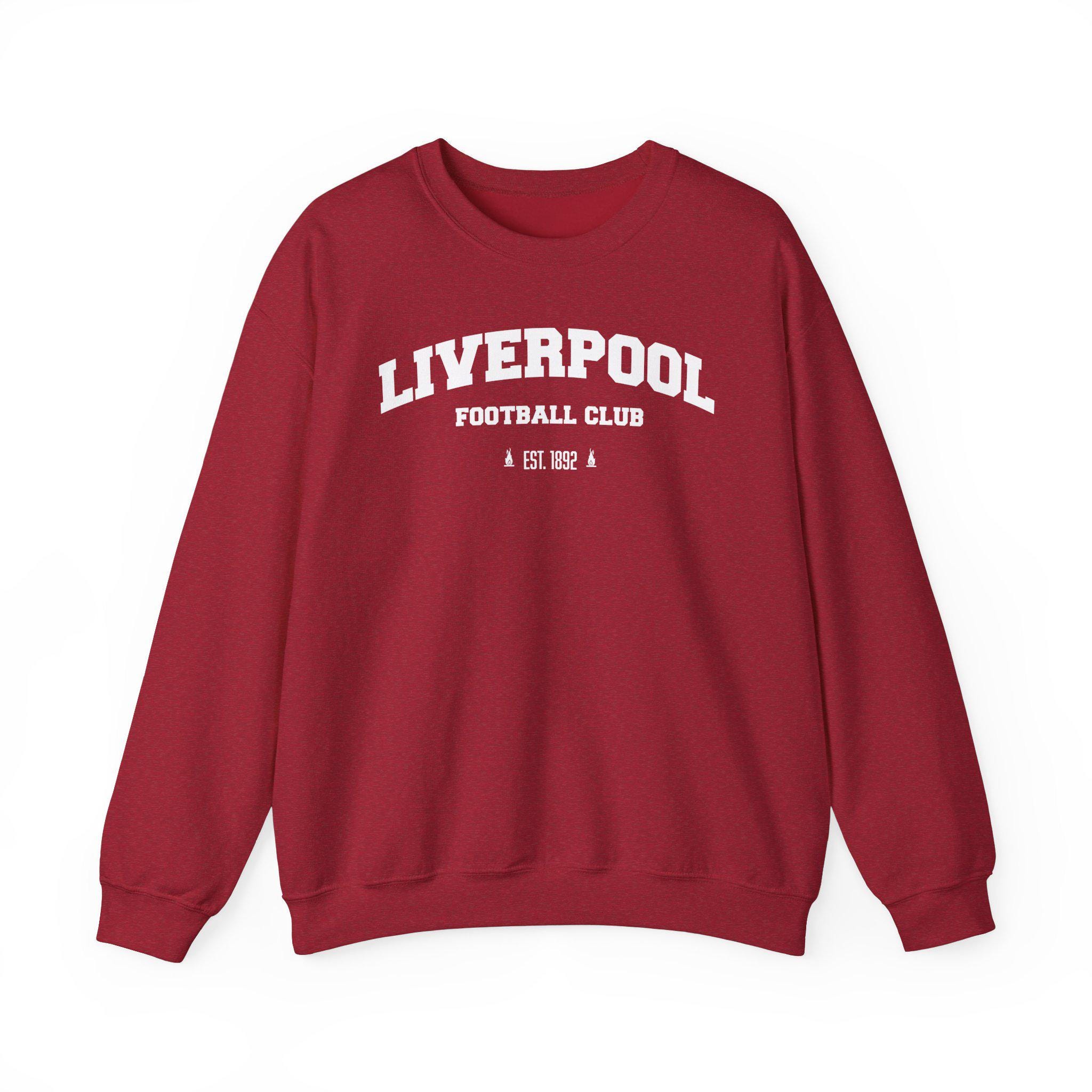 Liverpool Fc Fussball Weihnachtspullover Dänemark Weihnachtspulli Rot