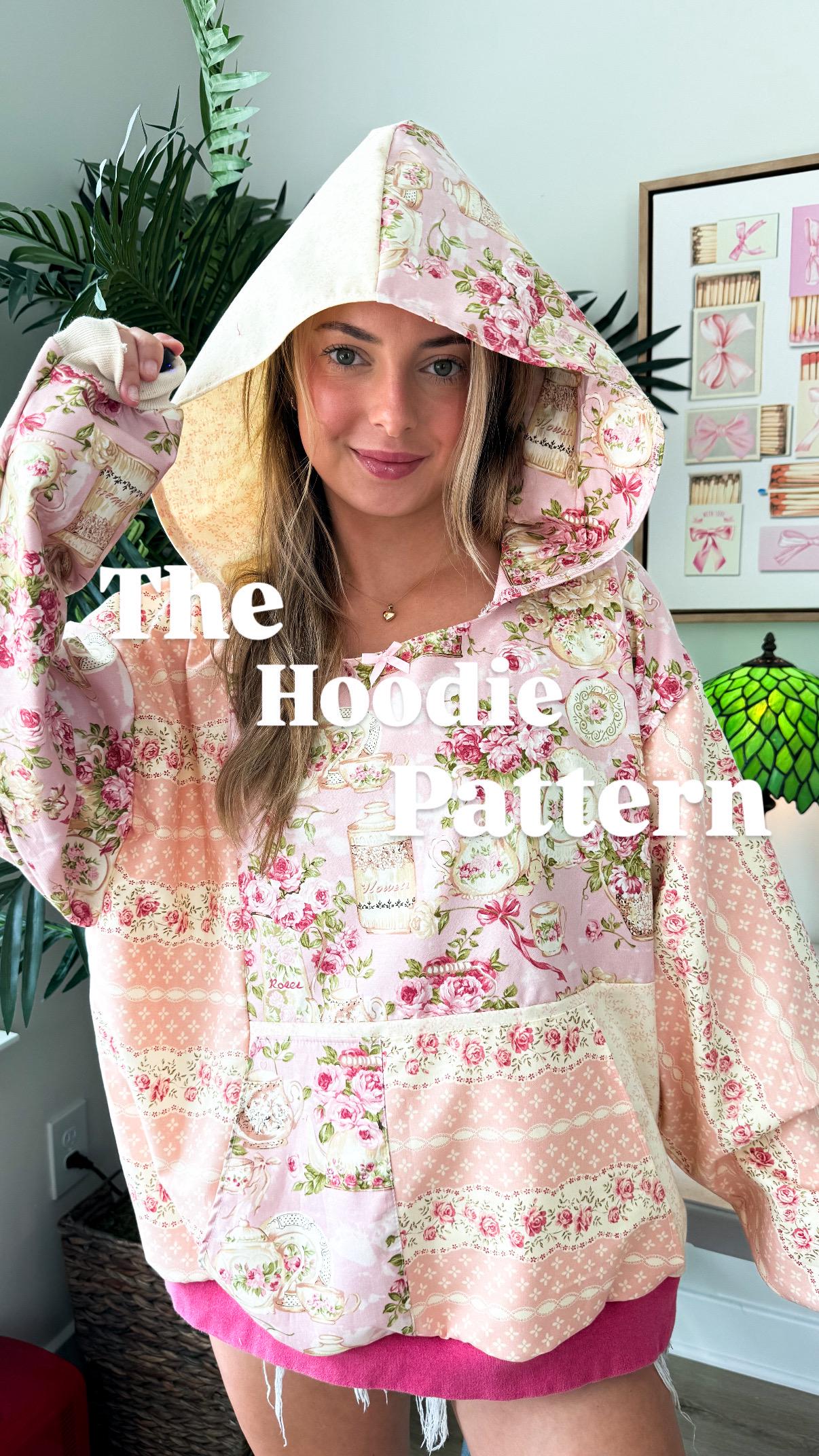Hoodie Sewing Pattern: Beginner Friendly, Size Inclusive (physical) - Etsy