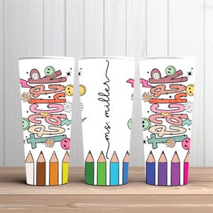 Personalized Tumbler Gift for Teacher, Tumbler for Teacher, Teacher Appreciation Gift, Personalized Teacher Tumbler, Customized Teacher Gift
