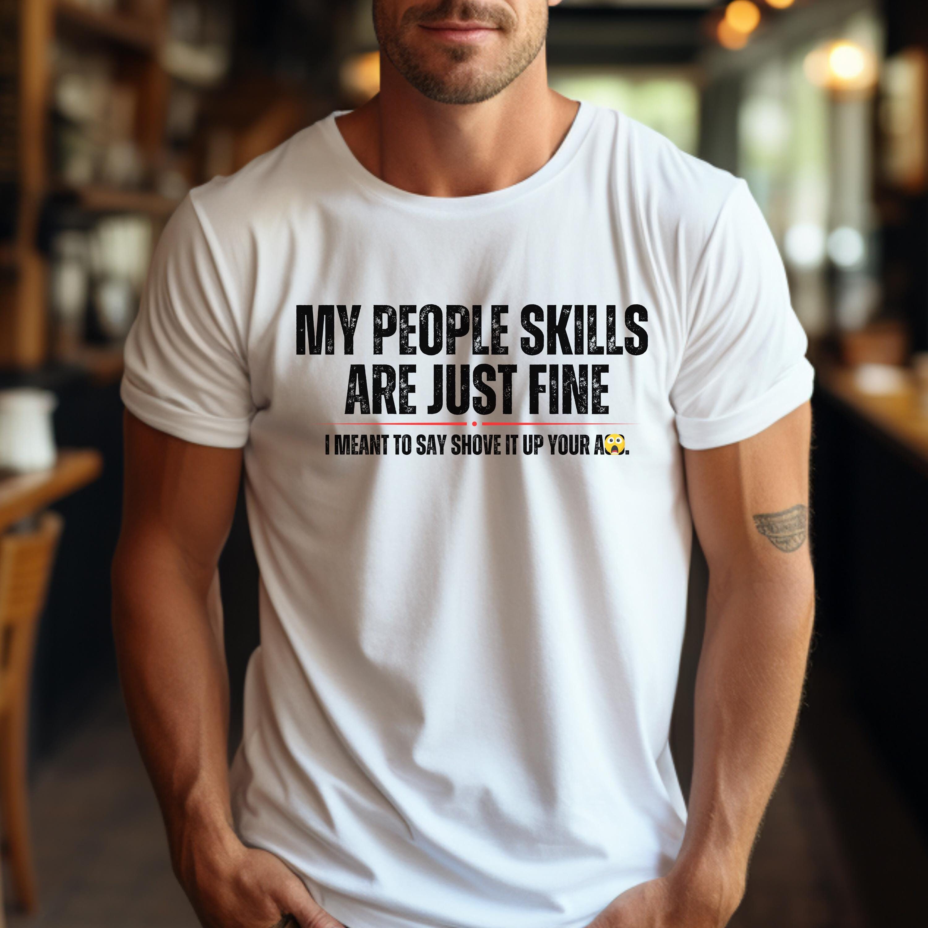 Sarkastisches Shirt mit sarkastischem Erwachsenen Humor, lustiges Ehemann Geschenk für den besten Freund, sarkastisches Zitat T-Shirts
